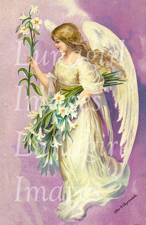 Easter Angels & Religious Cards Download Pack - Lunagirl