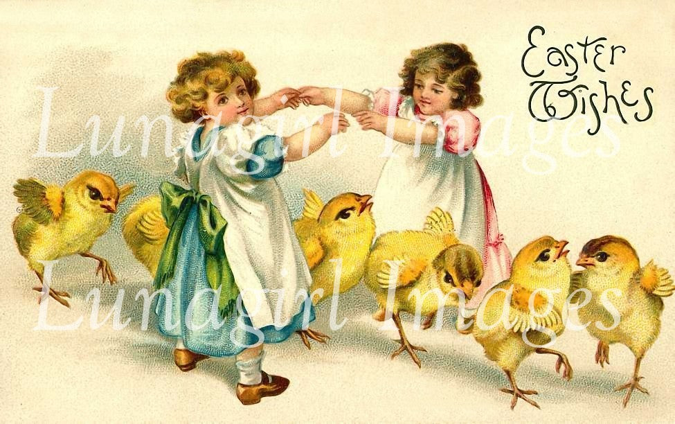 Easter Chickens Images Download Pack - Lunagirl