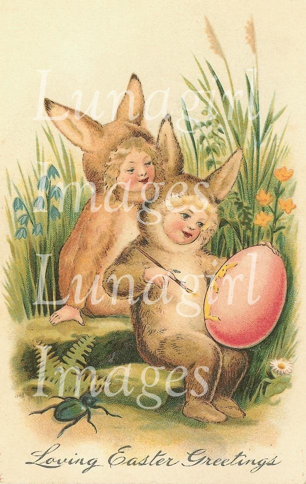 Easter Children Images Download Pack - Lunagirl