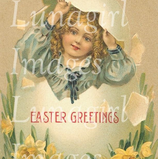 Easter Children Images Download Pack - Lunagirl