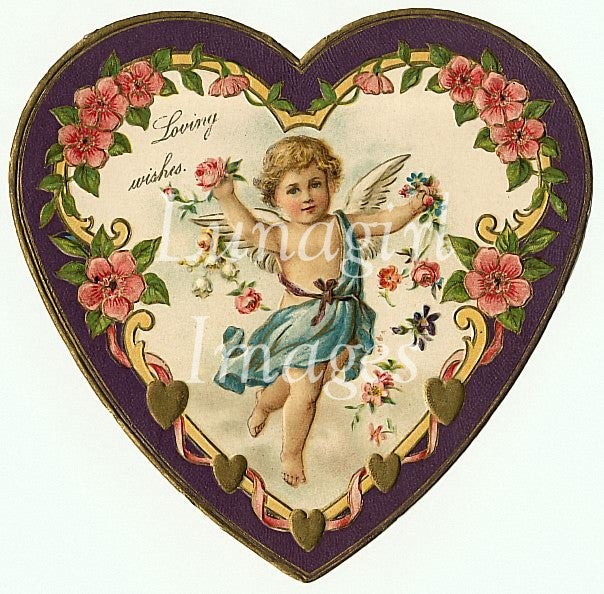 Vintage Valentines Hearts Download Pack - Lunagirl