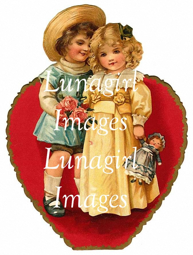 Valentines Children Images Download Pack - Lunagirl