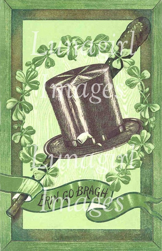 Vintage St Patrick's Day Images Download Pack - Lunagirl