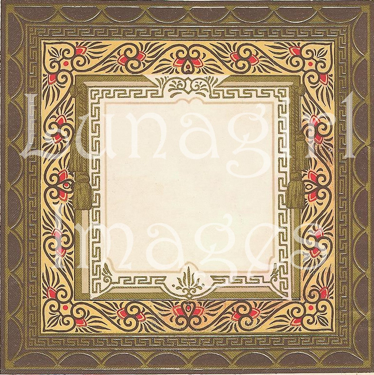 Victorian Vintage Blank Labels: 600 Labels Frames & Tags - Lunagirl