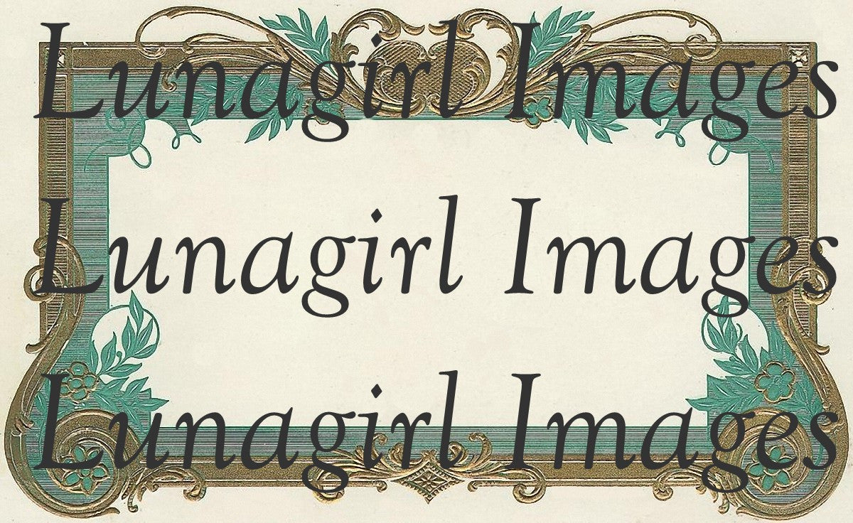 40 Victorian Vintage Labels Frames Tags #1 Download Pack - Lunagirl