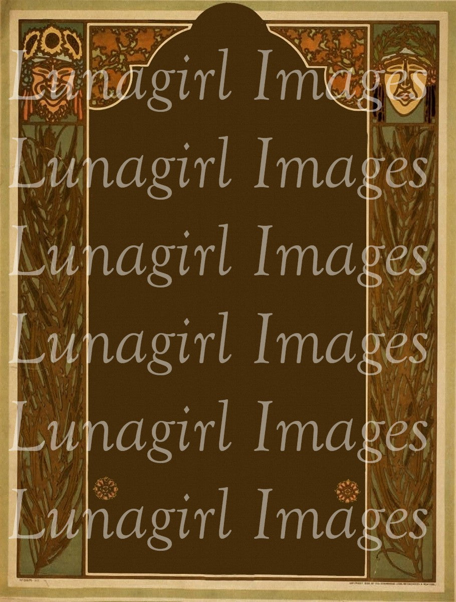 40 Victorian Vintage Labels Frames Tags #1 Download Pack - Lunagirl