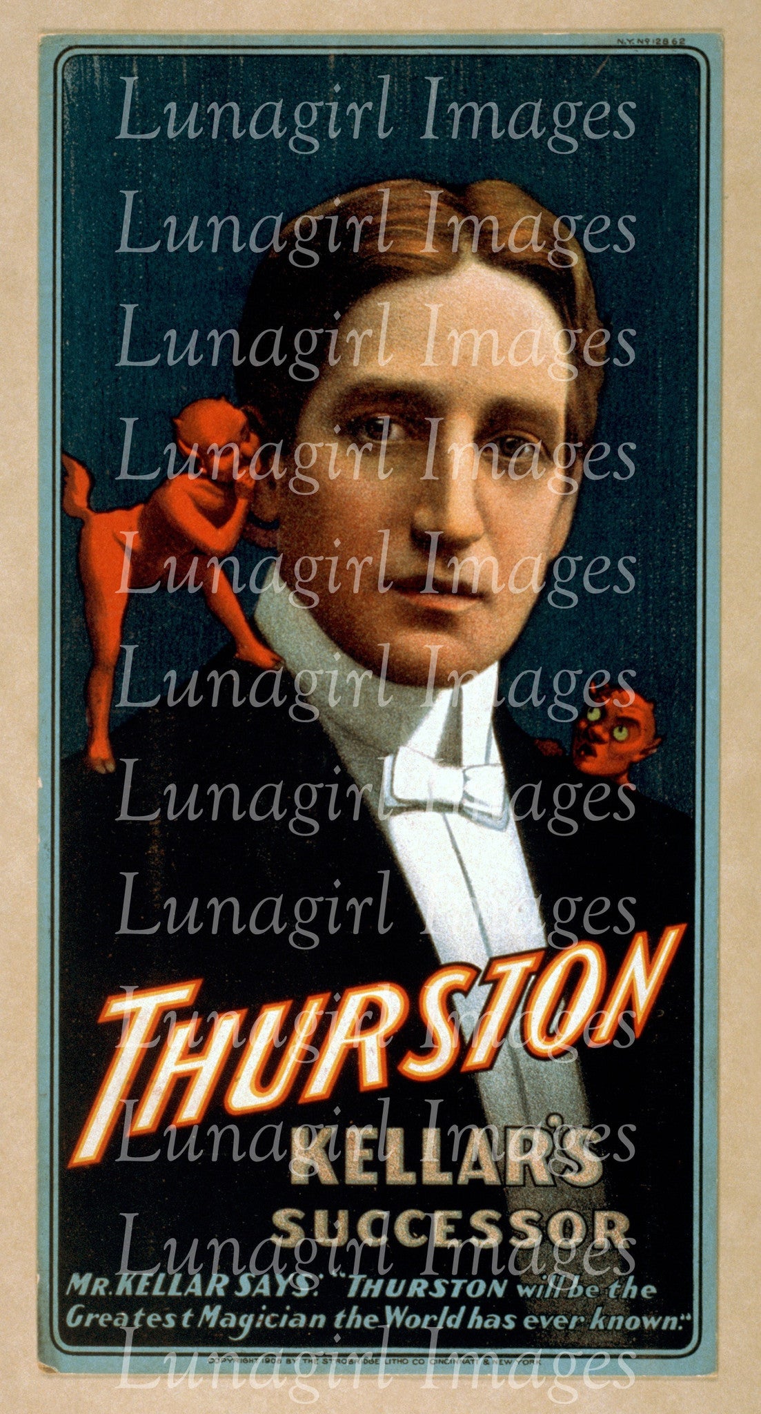 Magicians Download Pack : 5 Large Poster Digital Images - Lunagirl