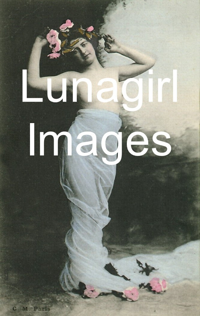 Vintage Nudes: French Postcards: 360 Images - Lunagirl