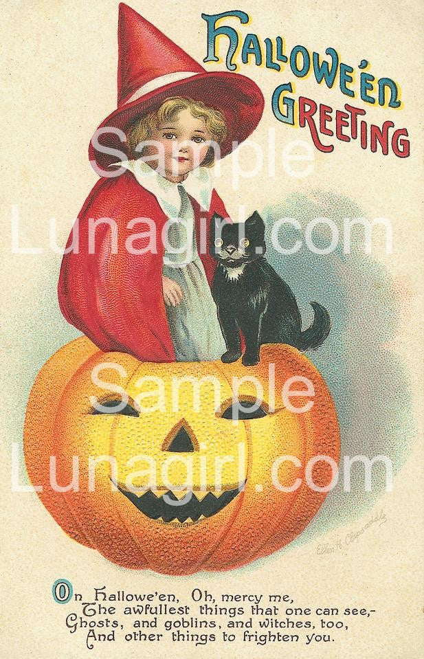 Victorian Holidays #3: Halloween Thanksgiving Patriotic & Birthdays: 500 Images - Lunagirl