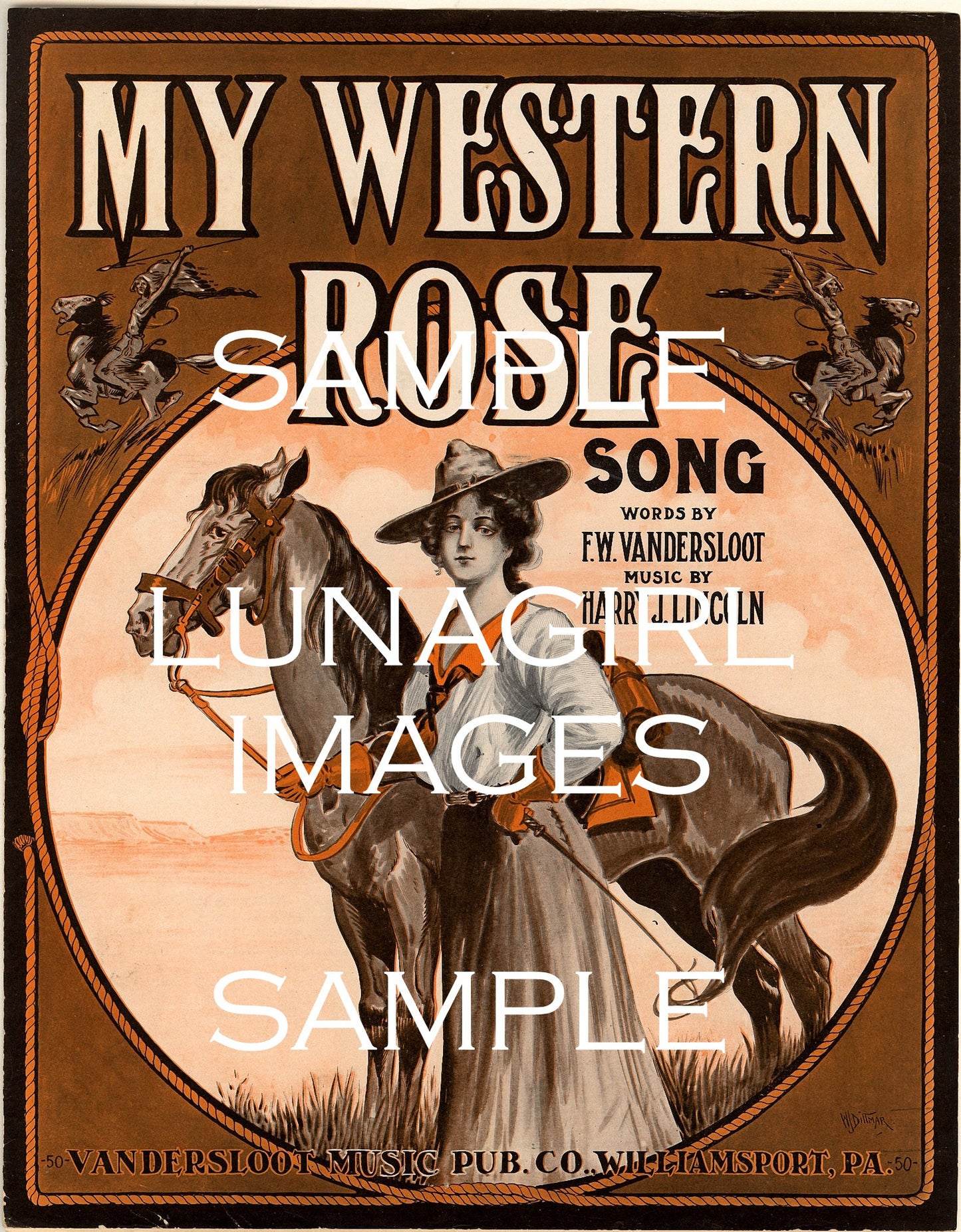 Vintage Sheet Music Covers & Pages: 800 Images - Lunagirl