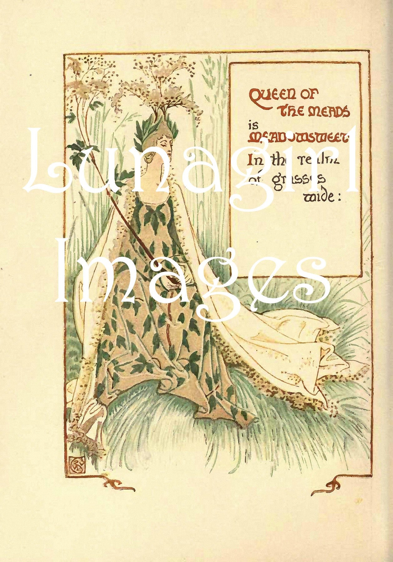 Walter Crane Illustrated Books: 100s of Images - Lunagirl