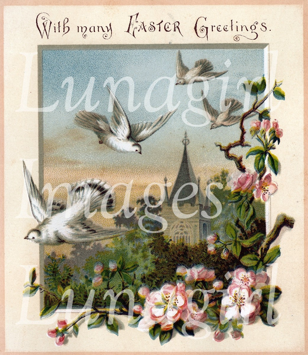 Easter Angels & Religious Cards Download Pack - Lunagirl