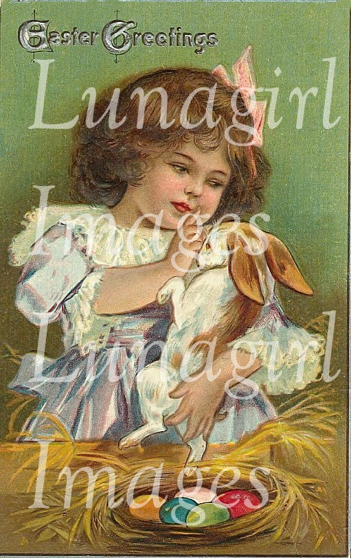 Easter Children Images Download Pack - Lunagirl