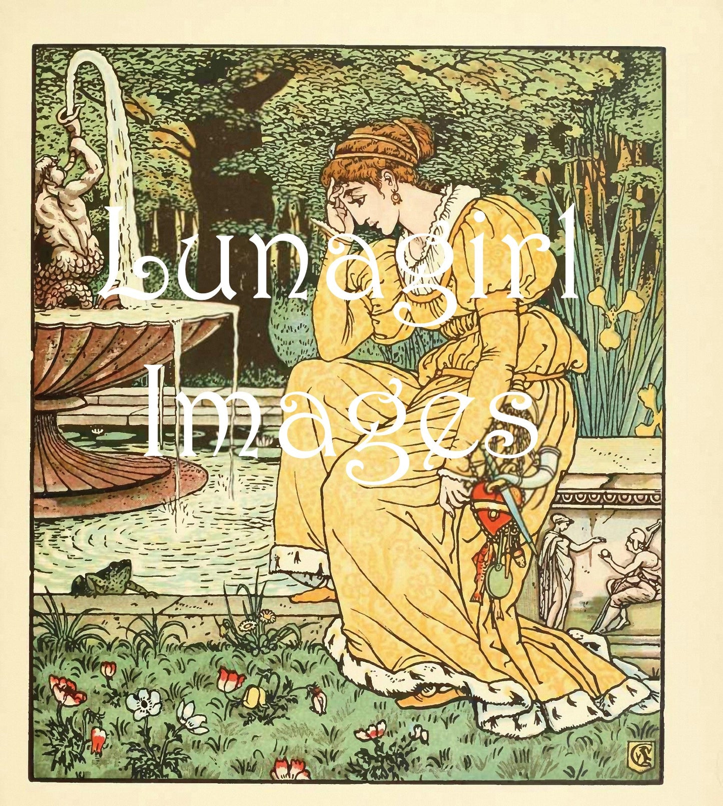 Walter Crane Illustrated Books: 100s of Images - Lunagirl