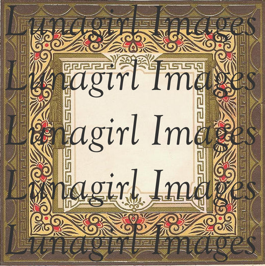 40 Victorian Vintage Labels Frames Tags #1 Download Pack - Lunagirl