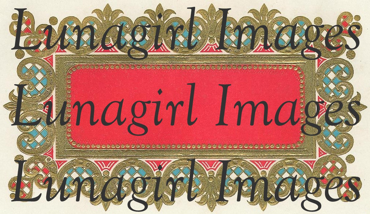 40 Victorian Vintage Labels Frames Tags #1 Download Pack - Lunagirl