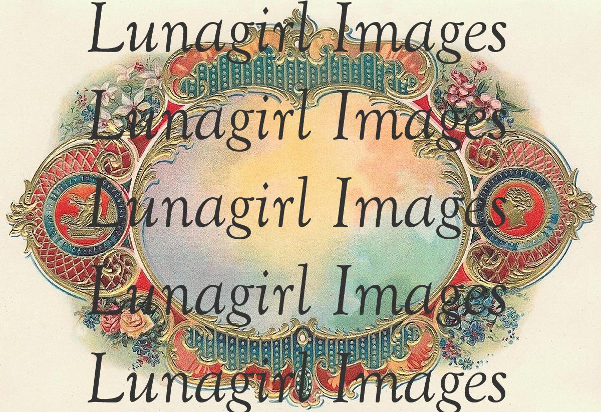40 Victorian Vintage Labels Frames Tags #2 Download Pack - Lunagirl