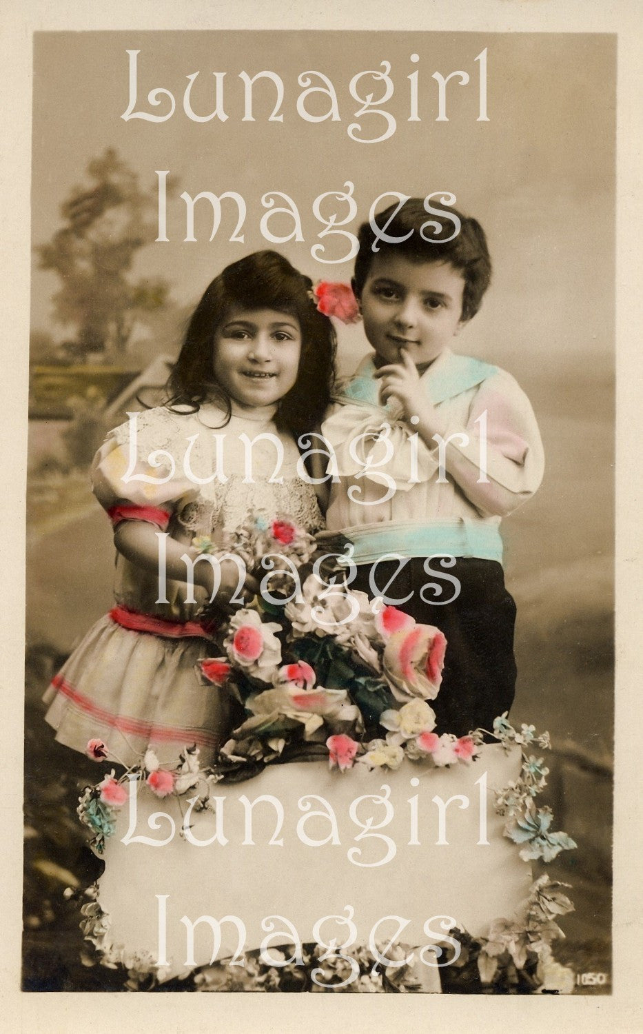 Photo Postcard Blank Labels: 100 Images - Lunagirl