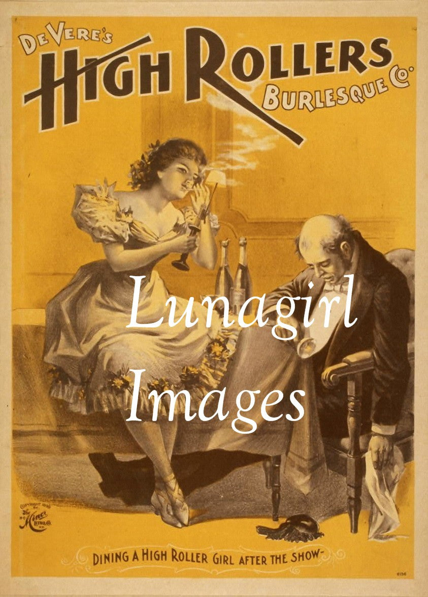 Vintage Theater Posters: Burlesque Vaudeville & Comedies: 750 Images - Lunagirl