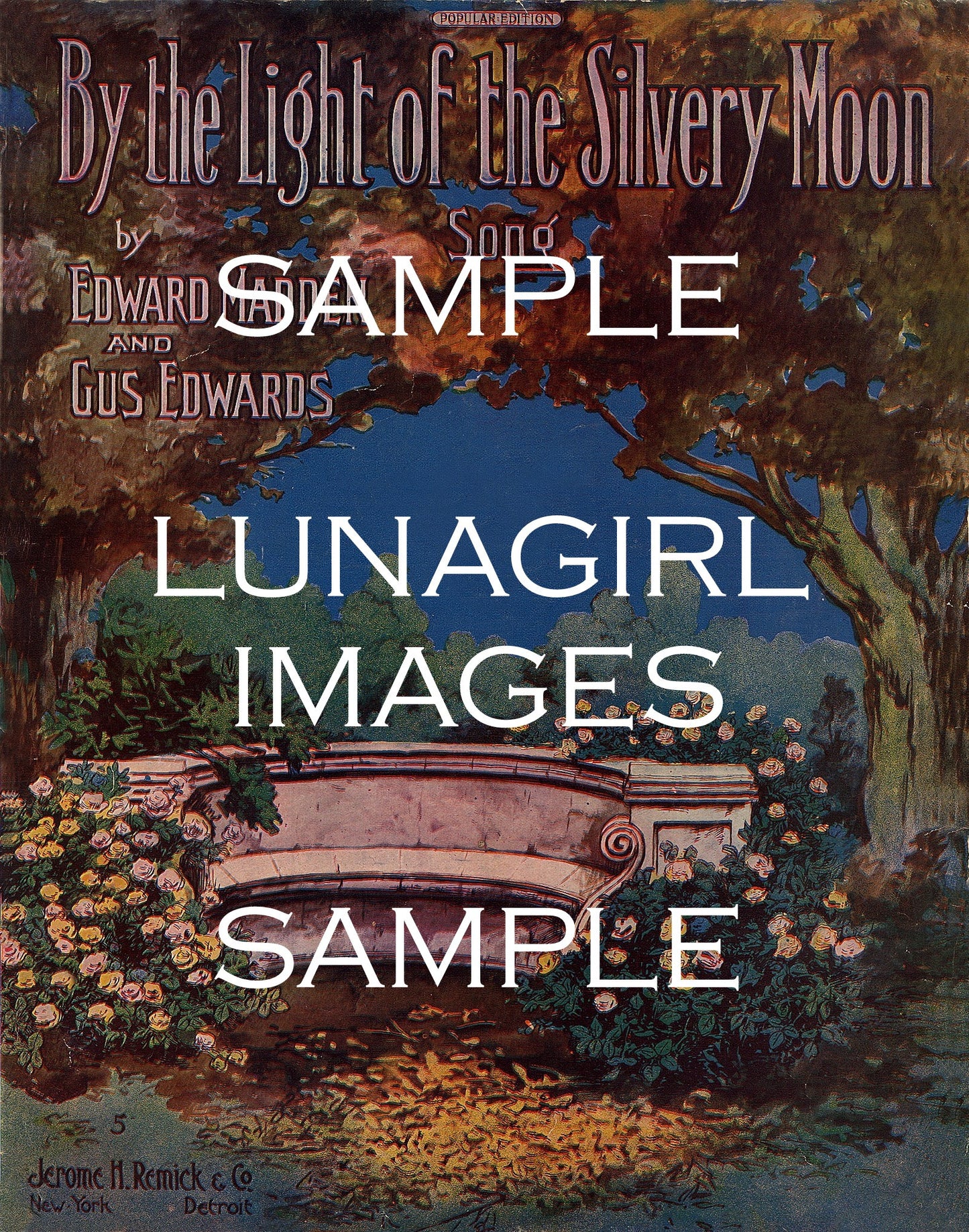 Vintage Sheet Music Covers & Pages: 800 Images - Lunagirl