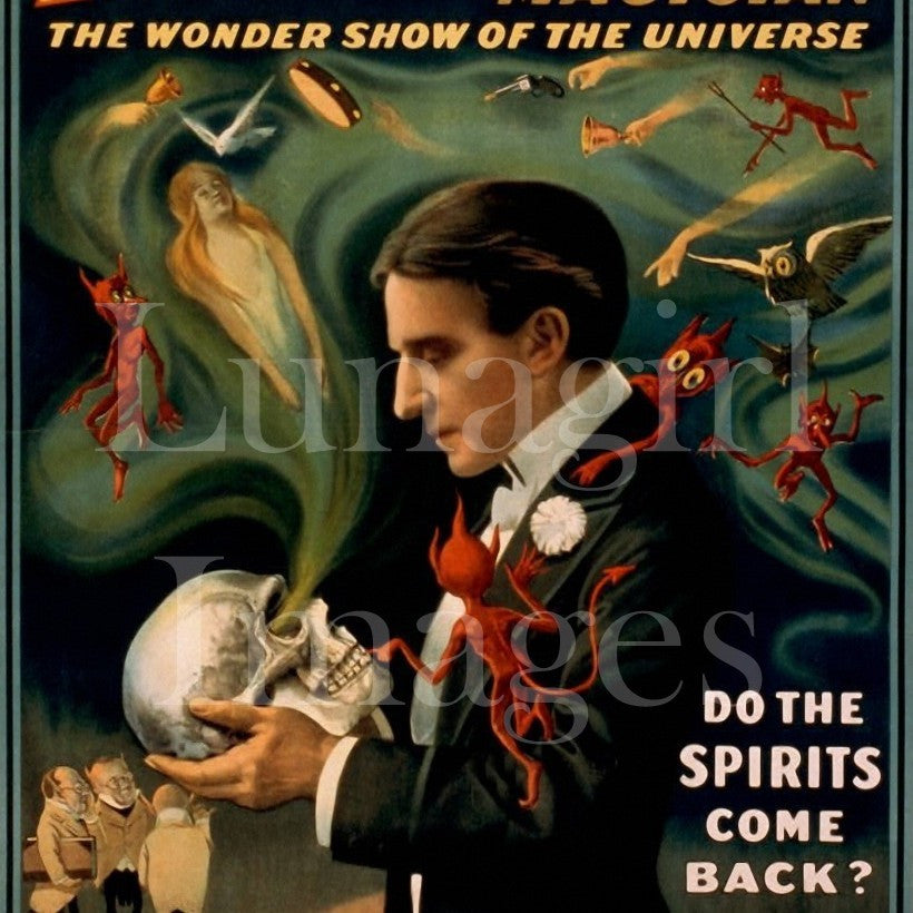 Vintage Theater Posters: Magicians Novelties & Musicians: 400 Images - Lunagirl