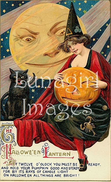 Victorian Holidays #3: Halloween Thanksgiving Patriotic & Birthdays: 500 Images - Lunagirl