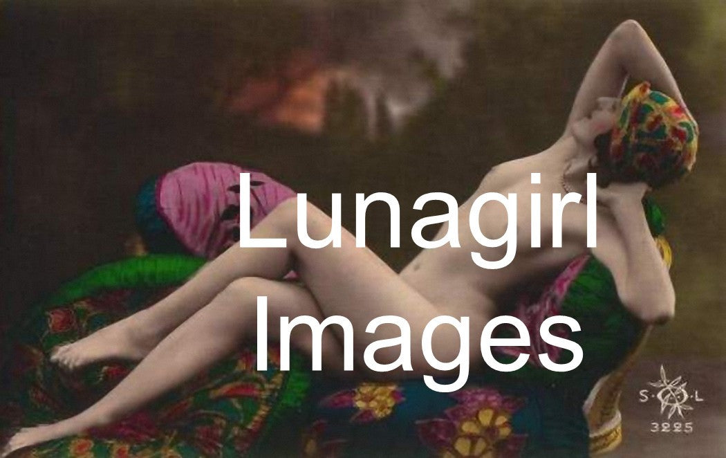 Vintage Nudes: French Postcards: 360 Images - Lunagirl