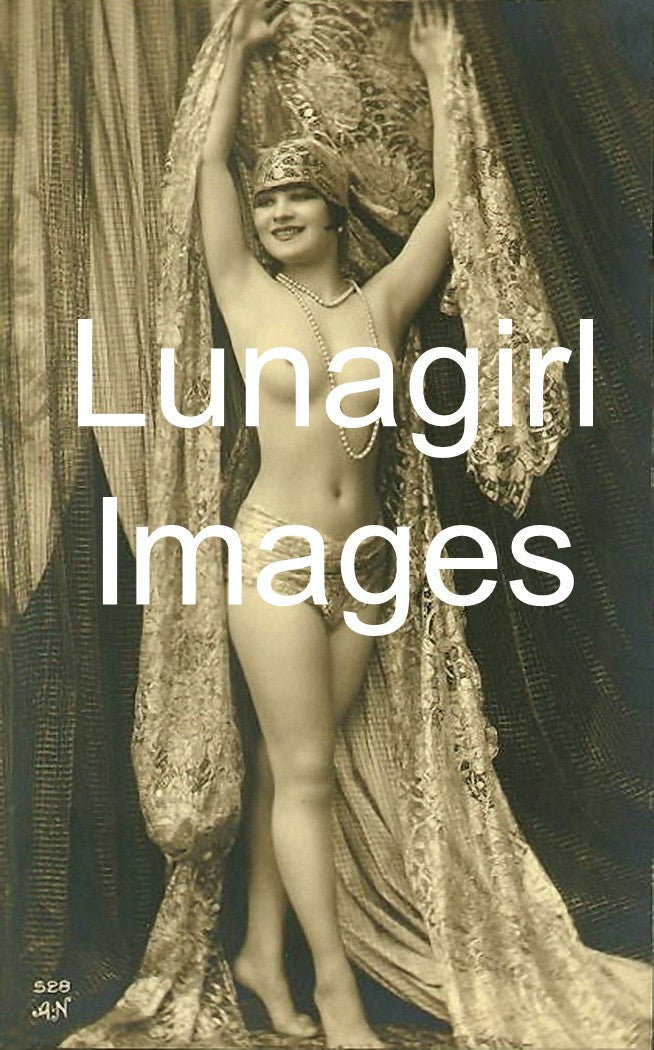 Vintage Nudes: French Postcards: 360 Images - Lunagirl