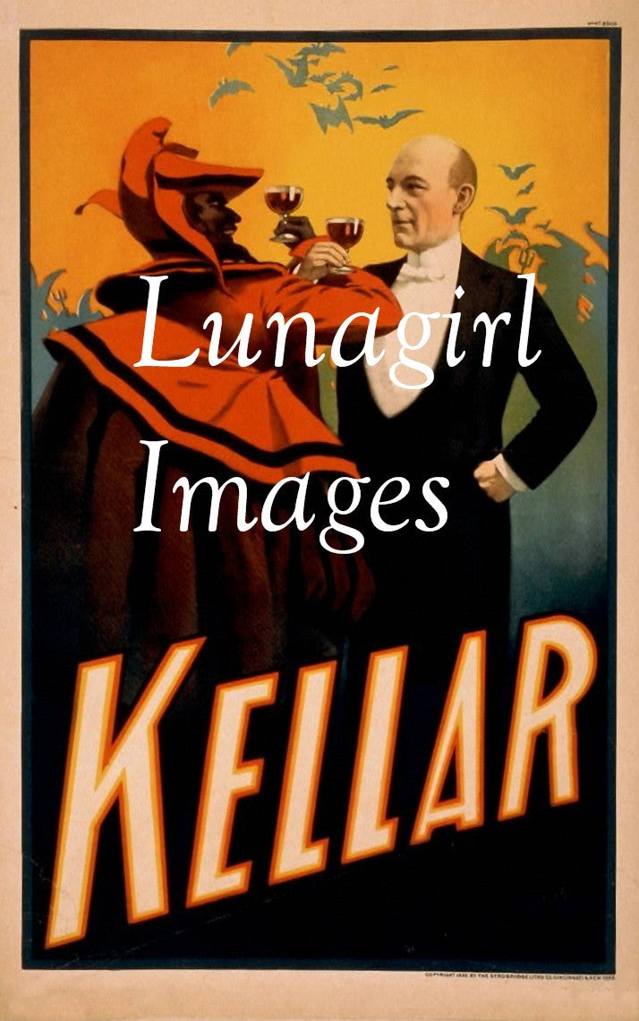 Vintage Theater Posters: Magicians Novelties & Musicians: 400 Images - Lunagirl