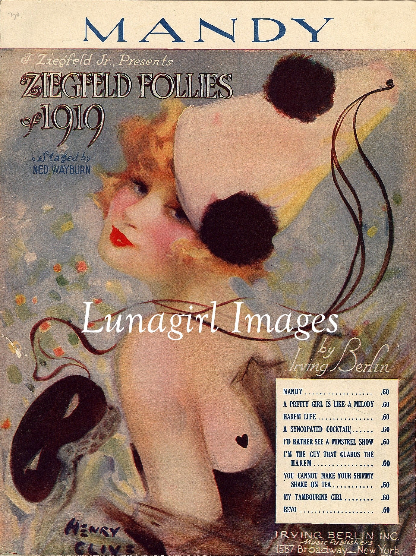 Vintage Sheet Music Covers & Pages: 800 Images - Lunagirl