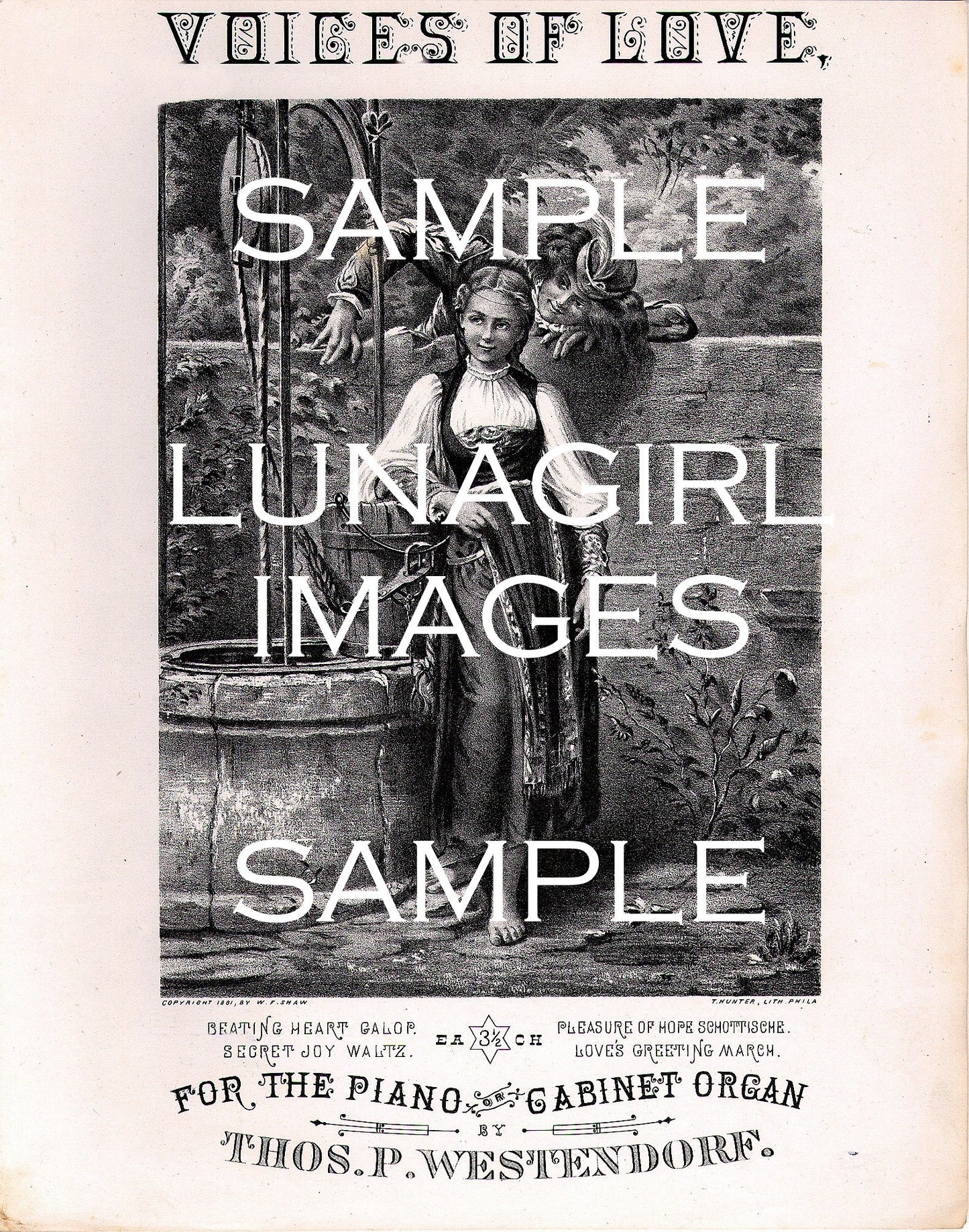 Vintage Sheet Music Covers & Pages: 800 Images - Lunagirl