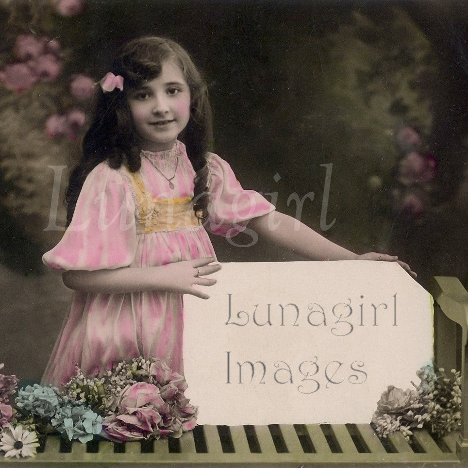 Photo Postcard Blank Labels: 100 Images - Lunagirl